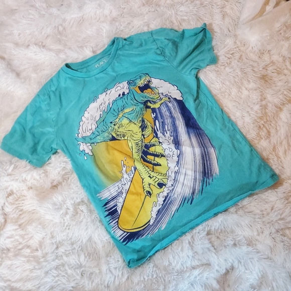 The Children's Place Other - Surfing T-Rex / Boys Size 10-12
